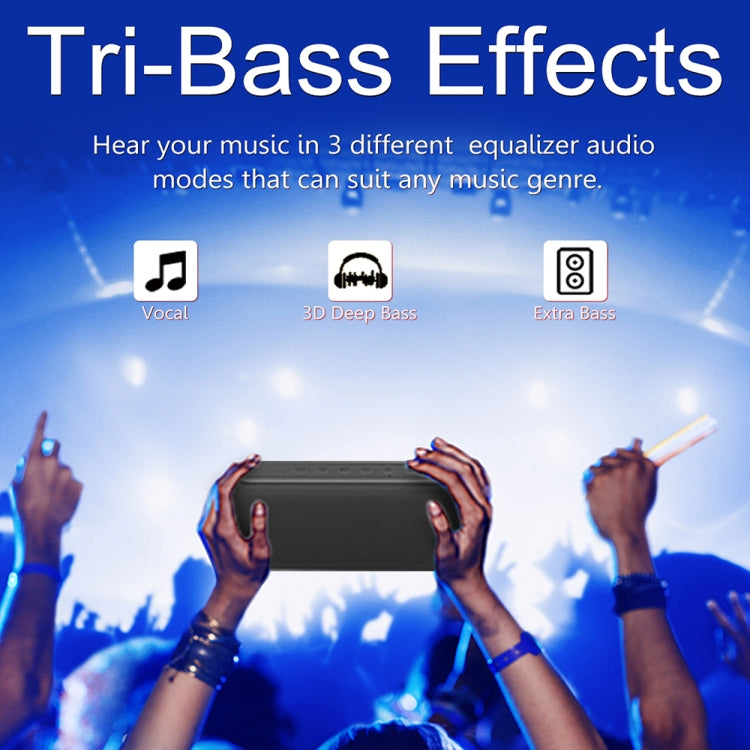 XDOBO X8 60W Wireless Bluetooth Speaker Outdoor Subwoofer Support TWS & TF Card (Black) - HoMEdemic™ 