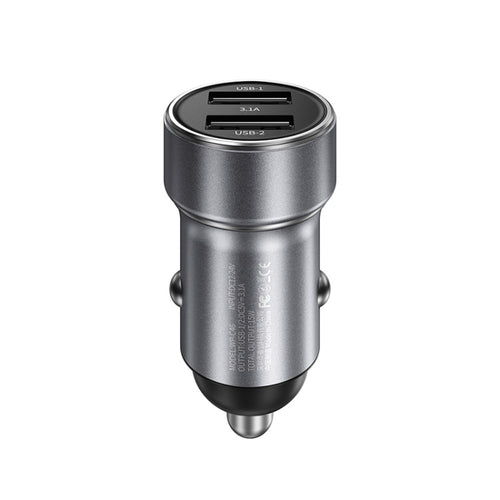 WK WP-C46 Staroad Series Vieyie 15W Dual-USB Car Charger (Grey) - HoMEdemic™ 