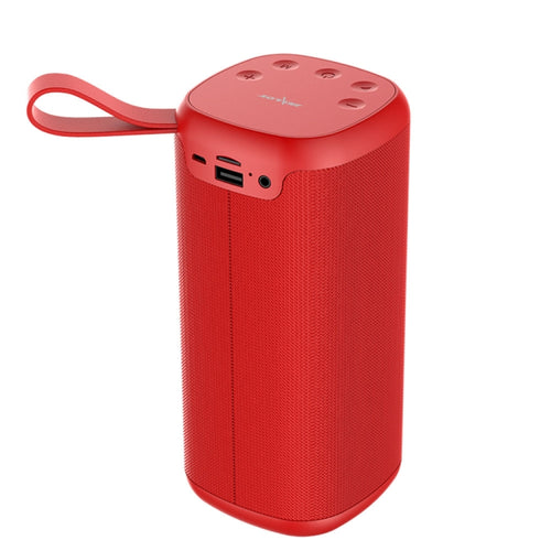 ZEALOT S35 Portable Heavy Bass Stereo Wireless Bluetooth Speaker with Built-in Mic, Support Hands-Free Call & TF Card & AUX (Red) - HoMEdemic™ 