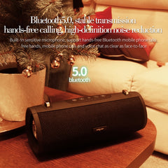 ZEALOT S38 Portable Subwoofer Wireless Bluetooth Speaker with Built-in Mic, Support Hands-Free Call & TF Card & AUX (Lake Blue) - HoMEdemic™ 