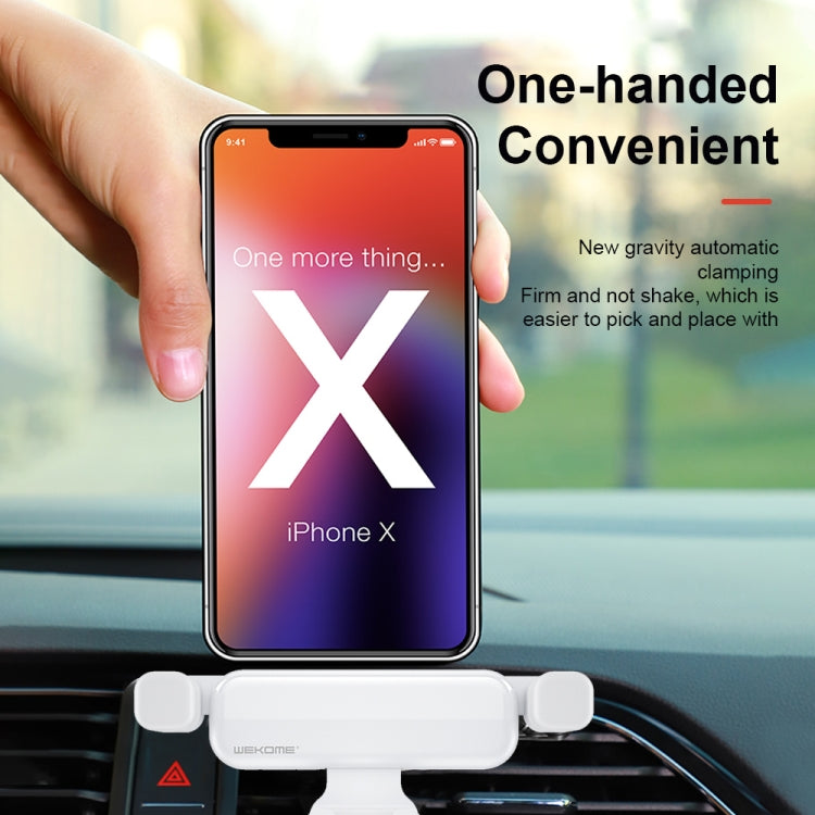 WK WA-S41 iDeal Series Car Gravity Bracket Car Air Outlet FoldingMobile Phone Holder Bracket - HoMEdemic™ 