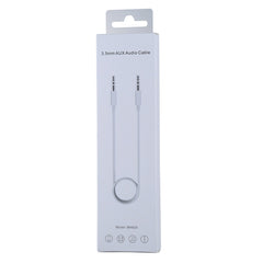MH024 1m 3.5mm Jack Wire Control Stereo AUX Audio Cable for Computer, CD Player, MP3, Car, Headphone, Phones, Tablets, Speaker - HoMEdemic™ 