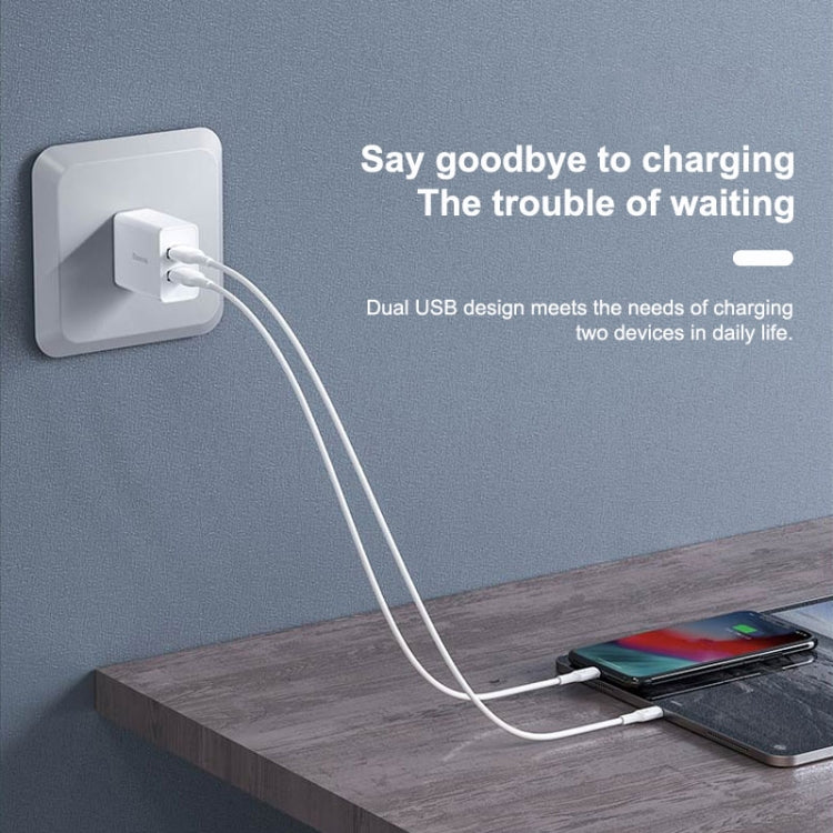 WK WP-U119 10W Dual USB Ports Travel Charger Power Adapter, US Plug - HoMEdemic™ 