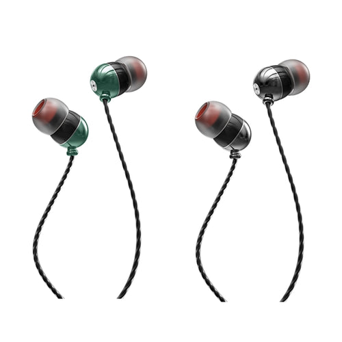 WK Y29 JINQUE Series 3.5mm In-Ear HIFI Stereo Wired Earphone, Length: 1.2m (Tarnish) - HoMEdemic™ 