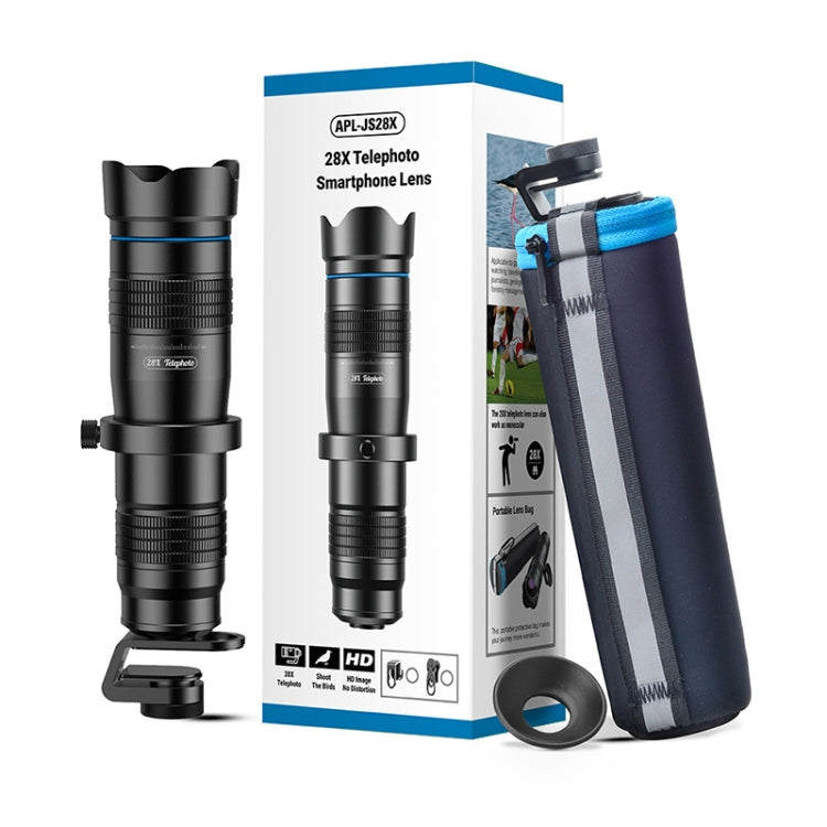APEXEL APL-JS28X 28X HD External Dual-adjustment Zoom Telescope Universal Telephoto Phone Lens - HoMEdemic™ 