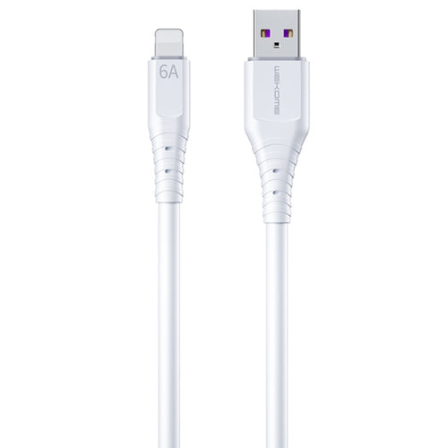 WK WDC-158i 6A 8 Pin Silicone Fast Charging Cable, Length: 1.5m - HoMEdemic™ 