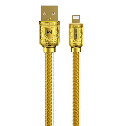 WK WDC-161 6A 8 Pin Fast Charging Data Cable, Length: 1m(Gold) - HoMEdemic™ 