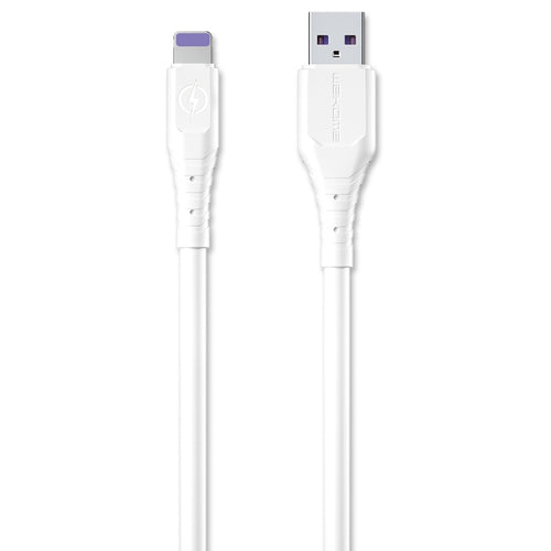 WK WDC-152 6A 8 Pin Fast Charging Data Cable, Length: 2m (White) - HoMEdemic™ 