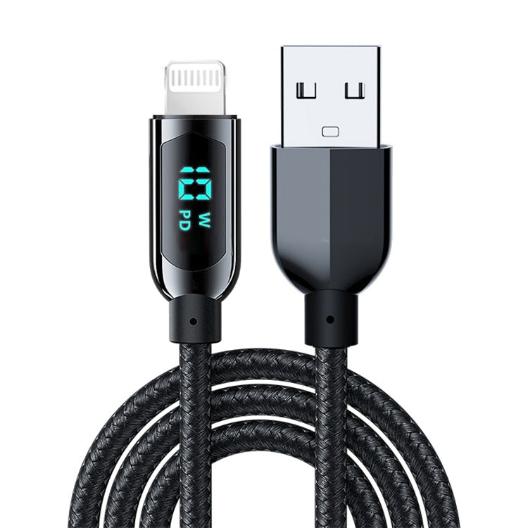 Mutural Li-CC004 1.2m 10W Digital Display USB to 8 Pin Charging Data Cable - HoMEdemic™ 