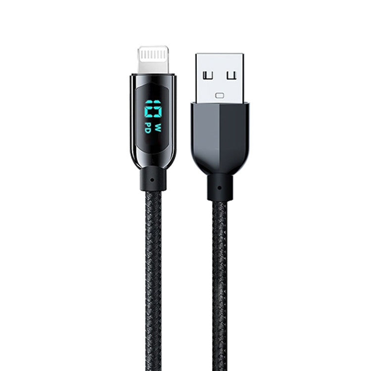 Mutural Li-CC004 1.2m 10W Digital Display USB to 8 Pin Charging Data Cable - HoMEdemic™ 