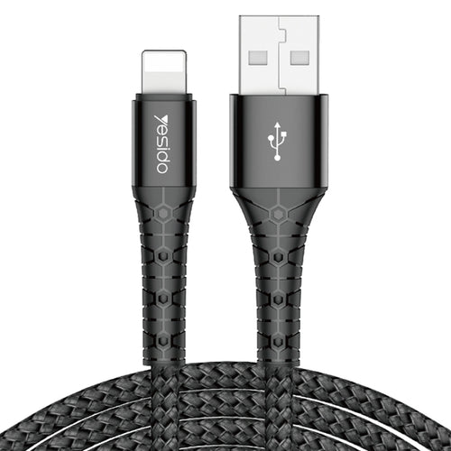 Yesido CA50 2.4A USB to 8 Pin Charging Cable, Length: 2m - HoMEdemic™ 