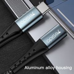 Yesido CA64 2.4A USB-C / Type-C to 8 Pin Charging Cable, Length: 1.2m - HoMEdemic™ 