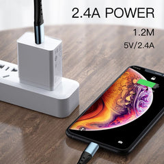 Yesido CA64 2.4A USB-C / Type-C to 8 Pin Charging Cable, Length: 1.2m - HoMEdemic™ 