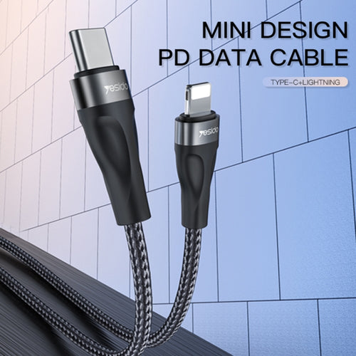 Yesido CA82 2.4A USB-C / Type-C to 8 Pin Charging Cable, Length: 30cm - HoMEdemic™ 