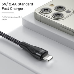 Yesido CA82 2.4A USB-C / Type-C to 8 Pin Charging Cable, Length: 30cm - HoMEdemic™ 