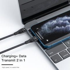 Yesido CA82 2.4A USB-C / Type-C to 8 Pin Charging Cable, Length: 30cm - HoMEdemic™ 