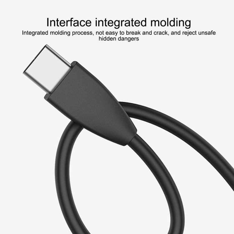 IVON CA87 USB to 8 Pin TPE Fast Charge Data Cable, Cable Length: 1m(Black) - HoMEdemic™ 