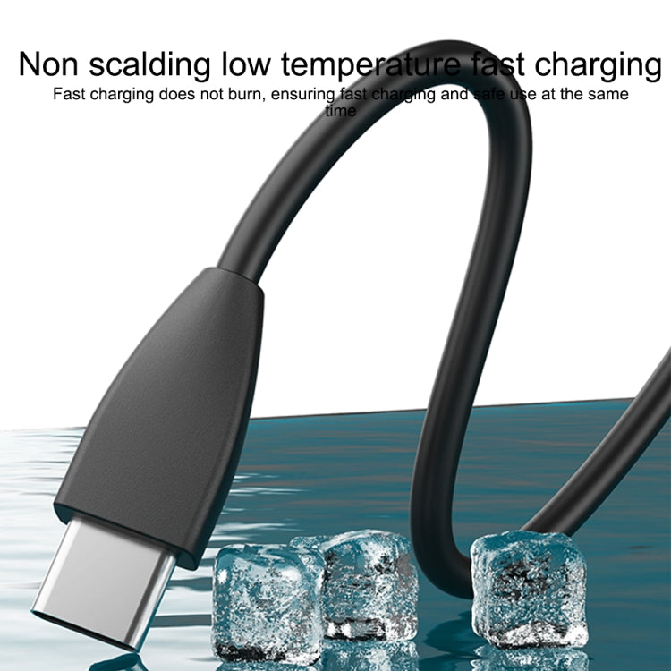 IVON CA87 USB to 8 Pin TPE Fast Charge Data Cable, Cable Length: 1m(Black) - HoMEdemic™ 