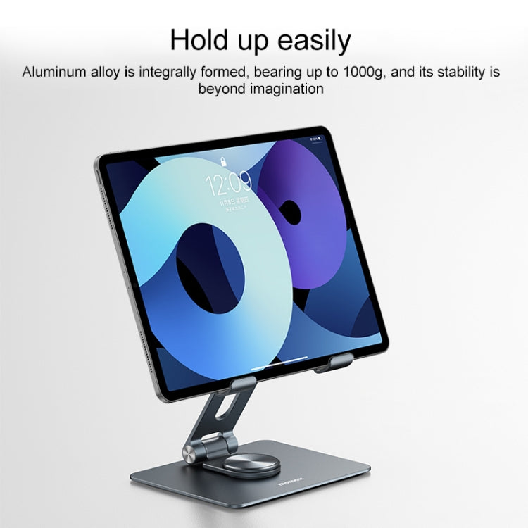 MOMAX KH8 Aluminum Alloy Rotating Folding Tablet Holder - HoMEdemic™ 