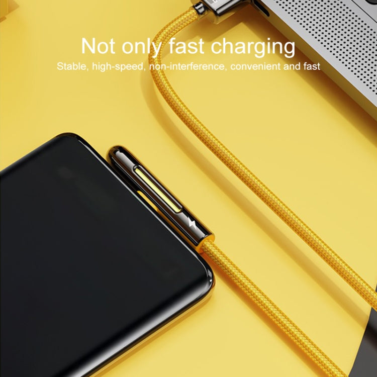 ROCK M3 8 Pin T-shape PD Fast Charging Data Cable, Length: 1m(Orange) - HoMEdemic™ 