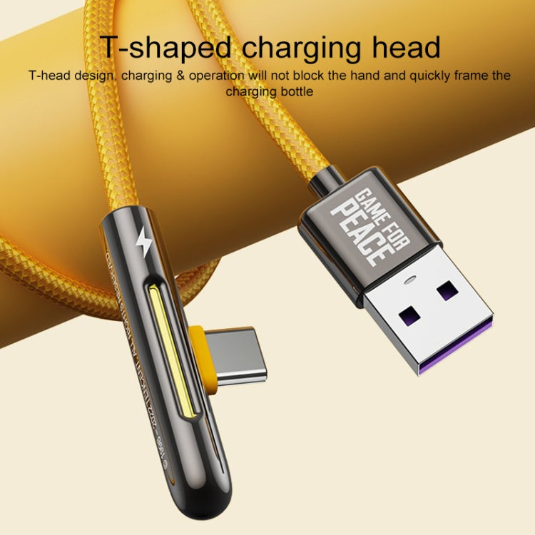 ROCK M3 8 Pin T-shape PD Fast Charging Data Cable, Length: 1m(Orange) - HoMEdemic™ 