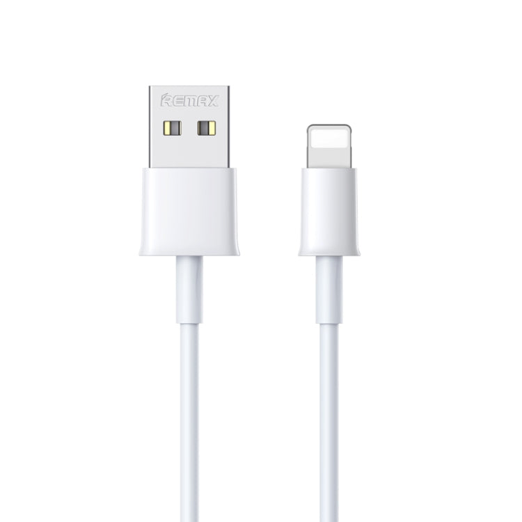 Remax RC-163i 2.1A 8 Pin Fast Charging Pro Data Cable, Length: 1m(White) - HoMEdemic™ 