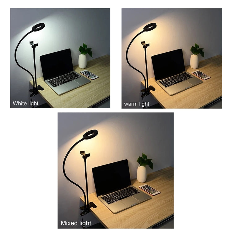 With 3-Light Mode, 10-Level Brightness LED Desk Lamp, Compatible with iPhone / Android,  for Live Stream, KTV, Live Broadcast, Live Show, etc - HoMEdemic™ 