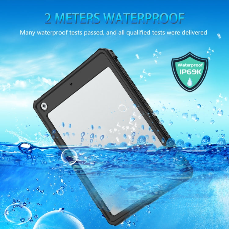 For iPad 10.2 2021 RedPepper Shockproof Waterproof PC + PET + TPU Tablet Protective Case - HoMEdemic™ 