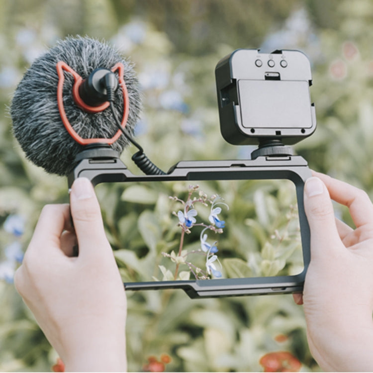 For iPhone 11 Pro Max YELANGU C23 Video Camera Cage Stabilizer with PC Case (Black) - HoMEdemic™ 