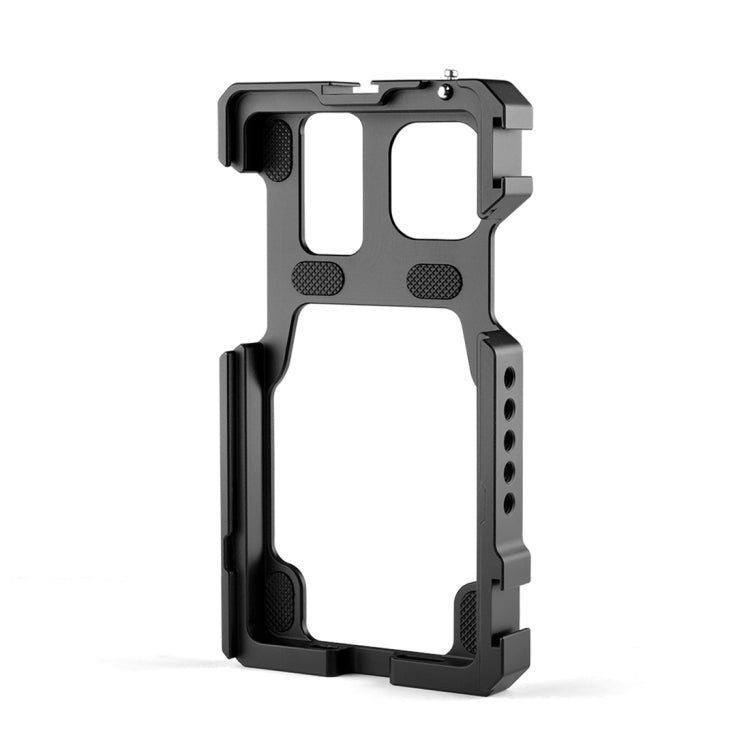 For iPhone 11 Pro Max YELANGU C23 Video Camera Cage Stabilizer with PC Case (Black) - HoMEdemic™ 