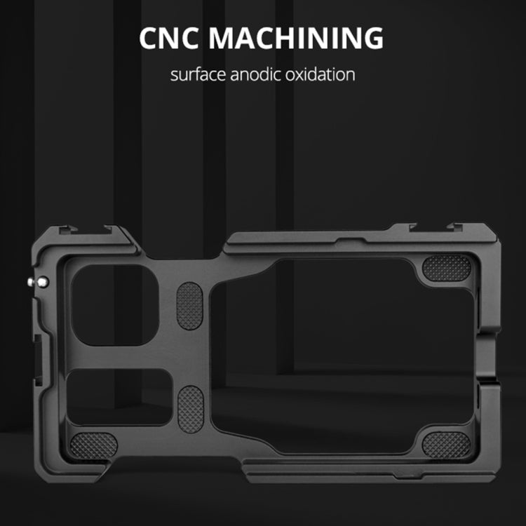 For iPhone 11 Pro Max YELANGU C23 Video Camera Cage Stabilizer with PC Case (Black) - HoMEdemic™ 