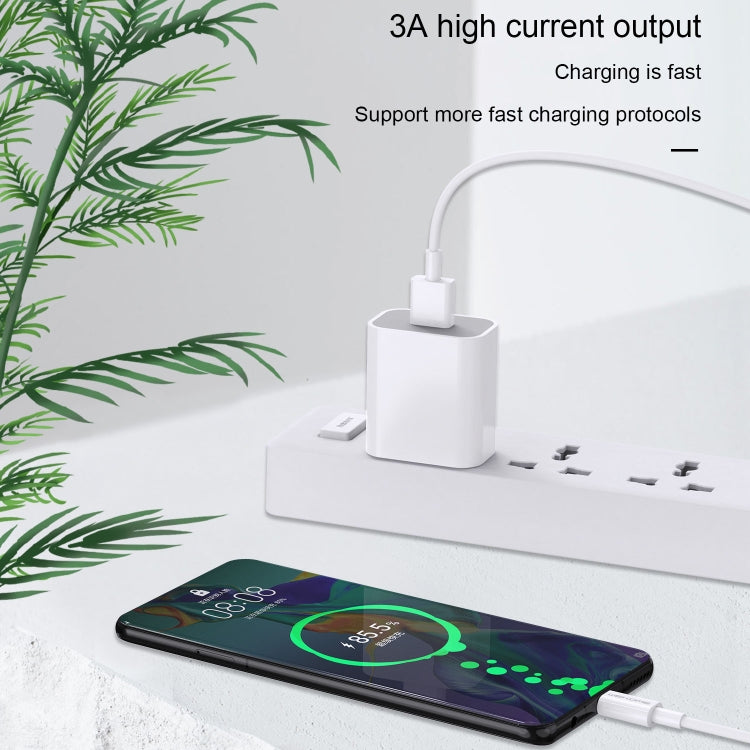WK WDC-117 3A 8 Pin Fast Charging Charging Cable, Length: 1.2m (White) - HoMEdemic™ 