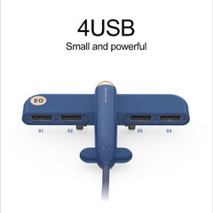 3life-308 5V 0.5A 4 USB Interfaces Air Force One Extender HUB Data Hub, 3life-308 Pink, 3life-308 Blue, 3life-308 White - HoMEdemic™ 