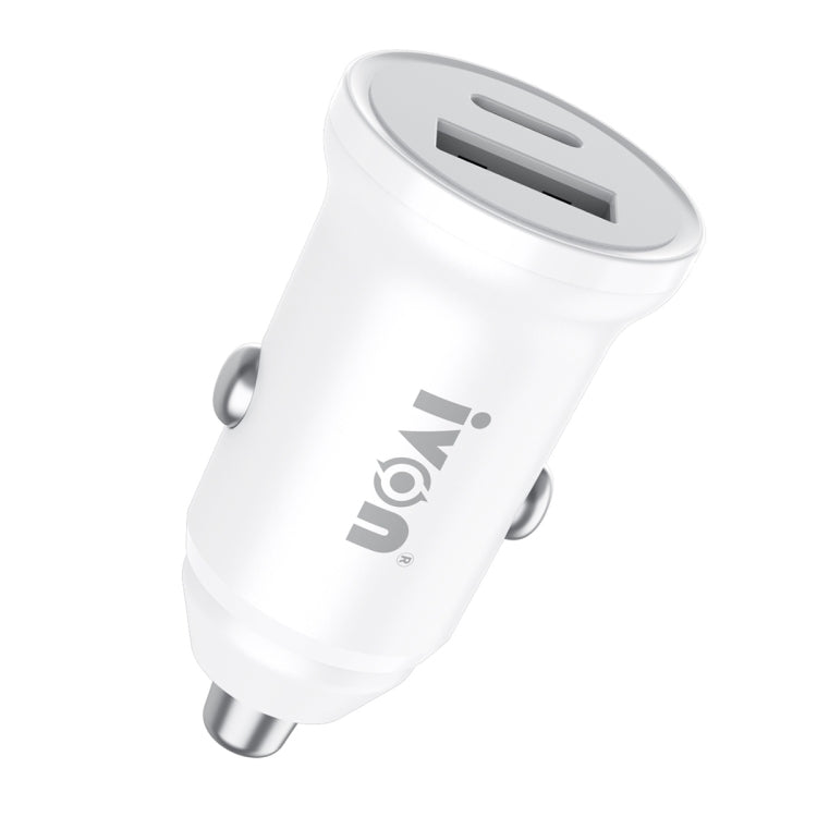 IVON CC45 20W PD 3.0 USB-C / Type-C + QC 3.0 USB Port Mini Car Charger - HoMEdemic™ 