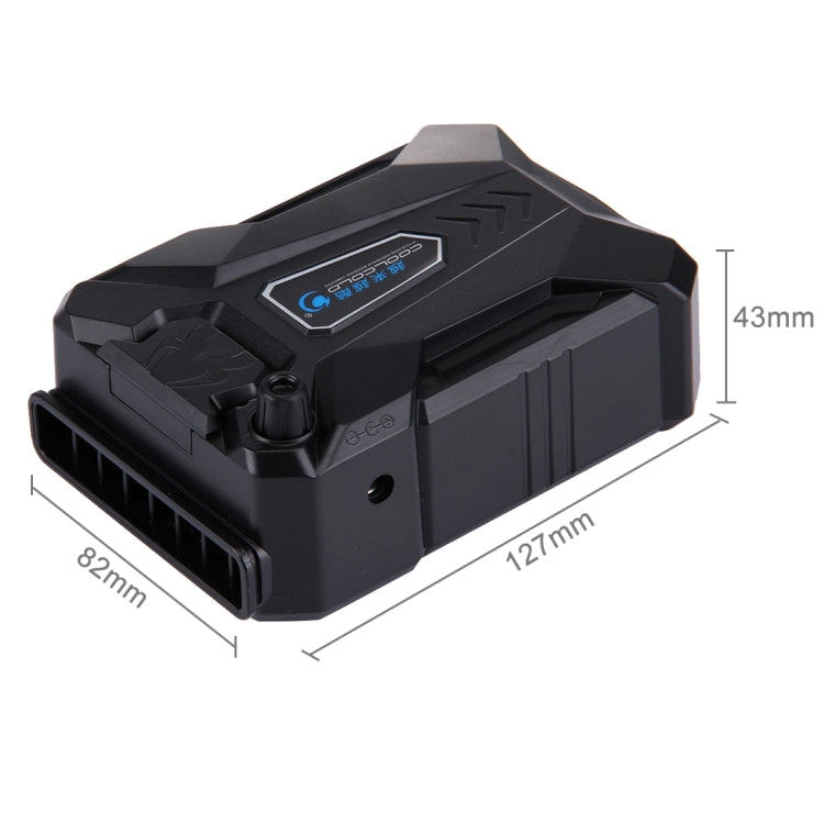 Ice Troll III Gaming Laptop Notebook Cooling Pad Mute Air Extracting Cooling Fan Turbo Heat Radiator with Appropriative USB Cable - HoMEdemic™ 
