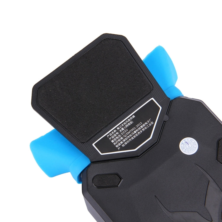 Ice Troll III Gaming Laptop Notebook Cooling Pad Mute Air Extracting Cooling Fan Turbo Heat Radiator with Appropriative USB Cable - HoMEdemic™ 