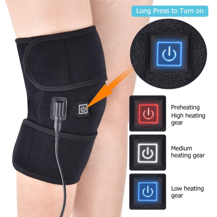 Infrared Heating Therapy Knee Pad Rehabilitation Assistance USB Model - HoMEdemic™ 