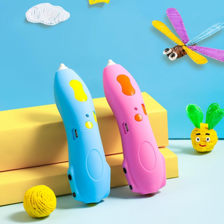 Infrared Sensing Low-temperature 3D Printing Pen Children DIY Graffiti Painting Pen(1000 mAh-Blue) - HoMEdemic™ 