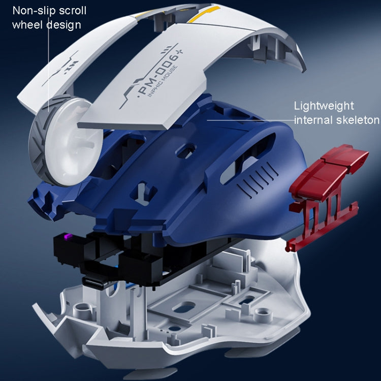 Inphic F9 Mecha Wireless Mouse Charging Office Game Mouse(Single Model 2.4G) - HoMEdemic™ 