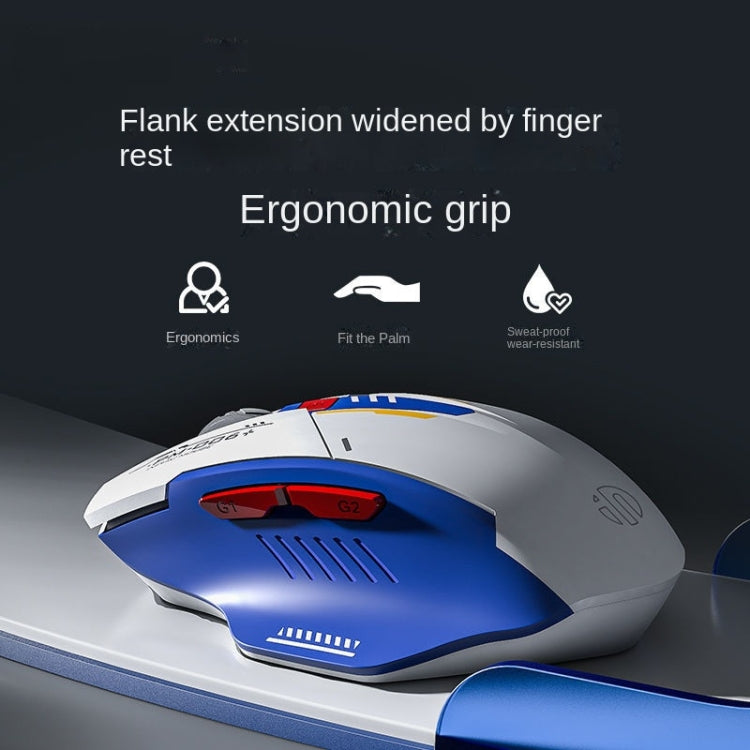 Inphic F9 Mecha Wireless Mouse Charging Office Game Mouse(Single Model 2.4G) - HoMEdemic™ 
