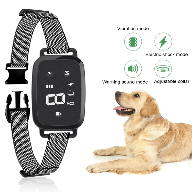 Intelligent Automatic Electric Strike Collar Touch Digital Display Rechargeable Waterproof Dog Trainer Stop Barker - HoMEdemic™ 