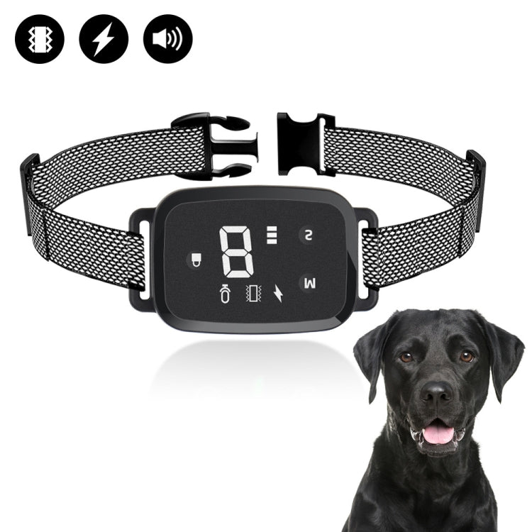 Intelligent Automatic Electric Strike Collar Touch Digital Display Rechargeable Waterproof Dog Trainer Stop Barker - HoMEdemic™ 
