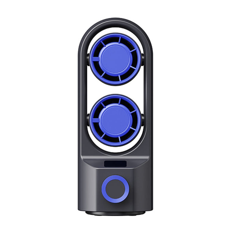 Intelligent Digital Display 100-Speed Stepless Speed Desktop Shaking Head Tower Fan(Dark Gray) - HoMEdemic™ 