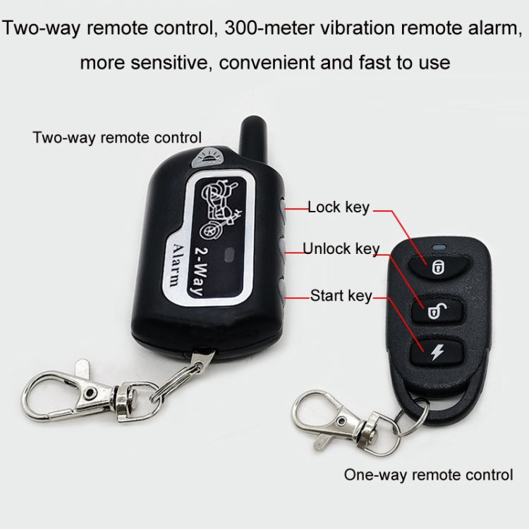 Intelligent Two-way Anti-cut Anti-theft Alarm for Motorcycles(YL-B014) - HoMEdemic™ 