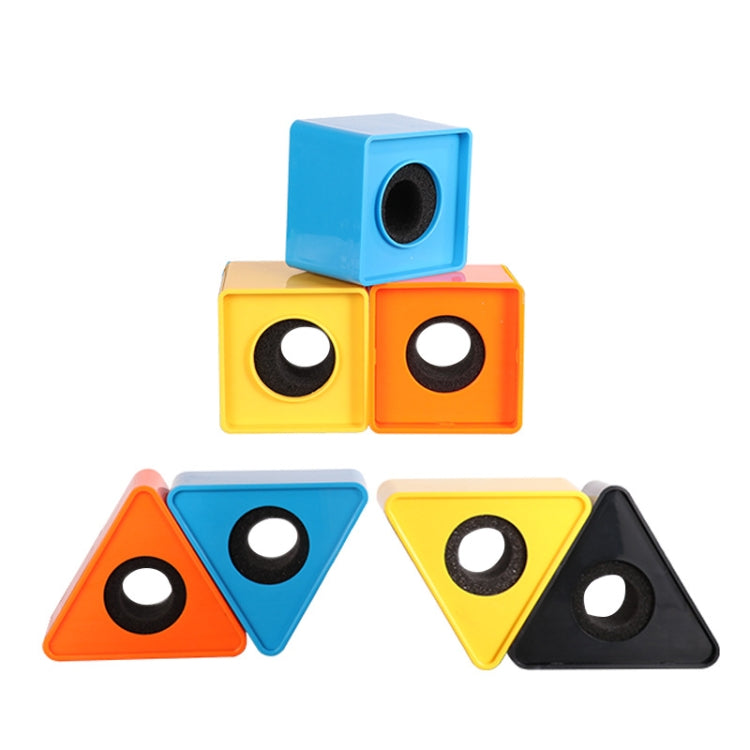 Interview Microphone Logo Flag Station, Spec: Triangular Blue - HoMEdemic™ 