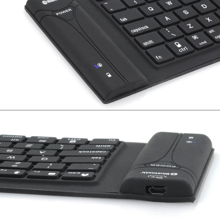 JA-11 108-keys Foldable Silicone Bluetooth Keyboard - HoMEdemic™ 