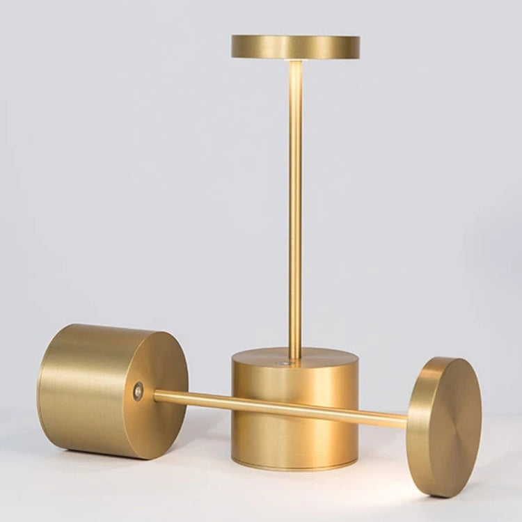 JB-TD003 I-Shaped Table Lamp Creative Decoration Retro Dining Room Bar Table Lamp, Specification: US Plug(Gold) - HoMEdemic™ 