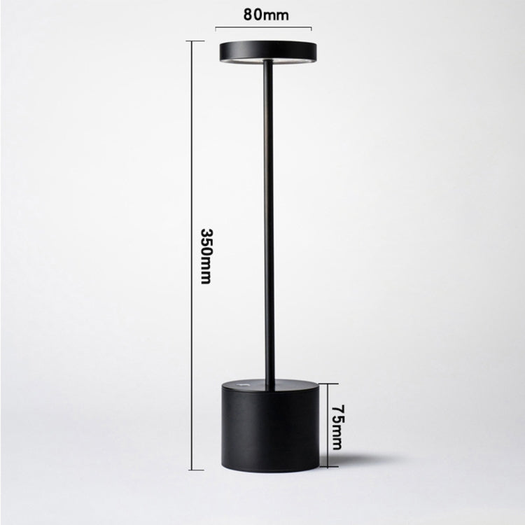 JB-TD003 I-Shaped Table Lamp Creative Decoration Retro Dining Room Bar Table Lamp, Specification: US Plug(Silver) - HoMEdemic™ 