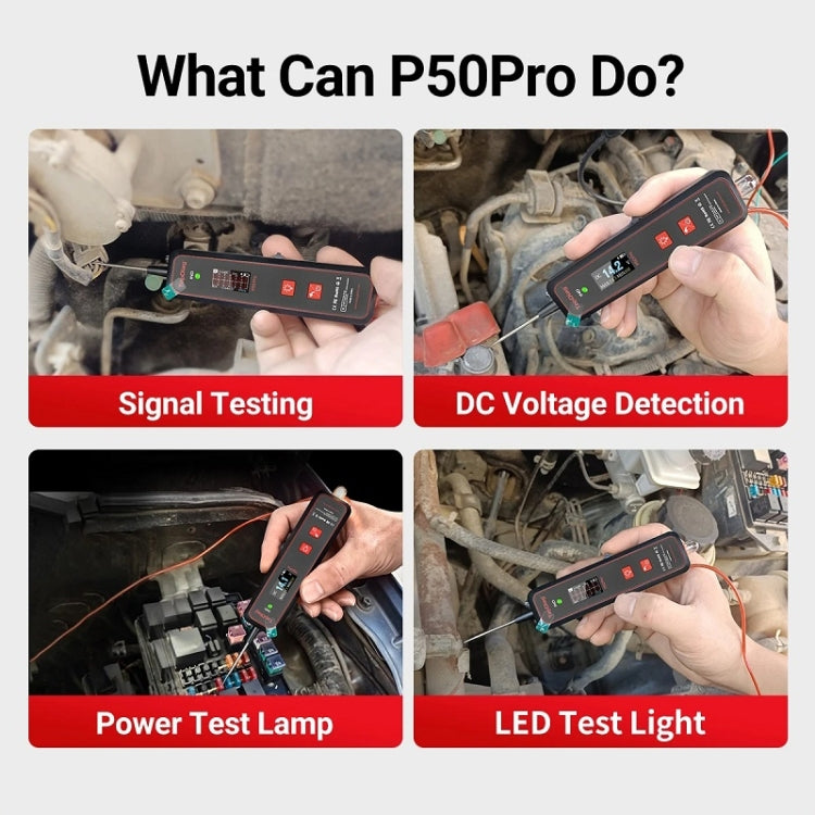 JDiag Mini Circuit Tester AC/DC Detection Multi-function Oscilloscope(P50 Pro) - HoMEdemic™ 
