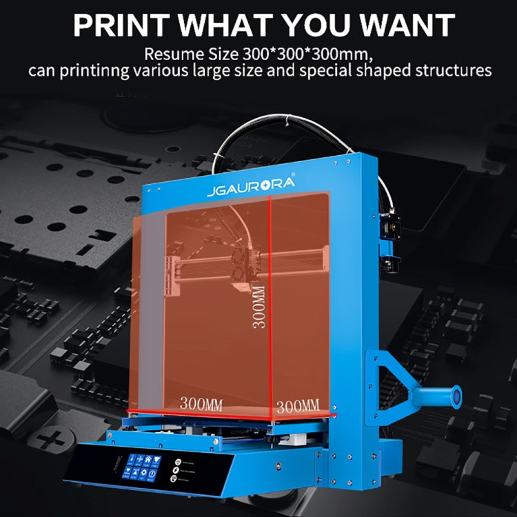 JGAURORA A1 Desktop High Precision Metal Plate Frame Three-Dimensional Physical 3D Printer - HoMEdemic™ 